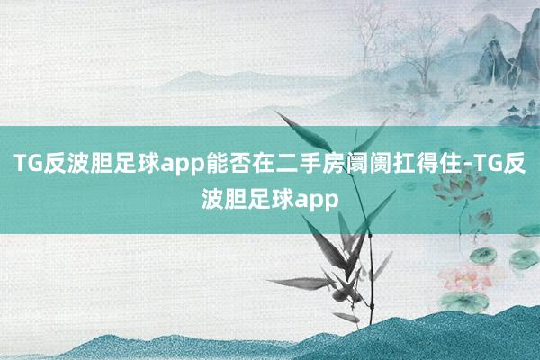 TG反波胆足球app能否在二手房阛阓扛得住-TG反波胆足球app