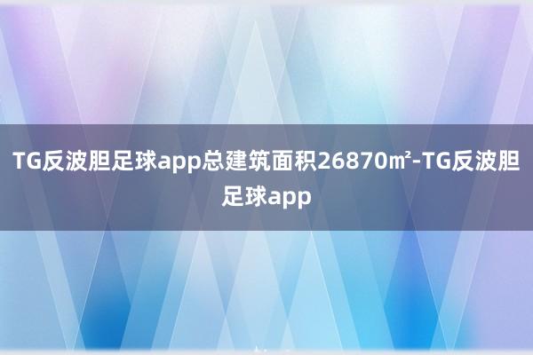 TG反波胆足球app总建筑面积26870㎡-TG反波胆足球app