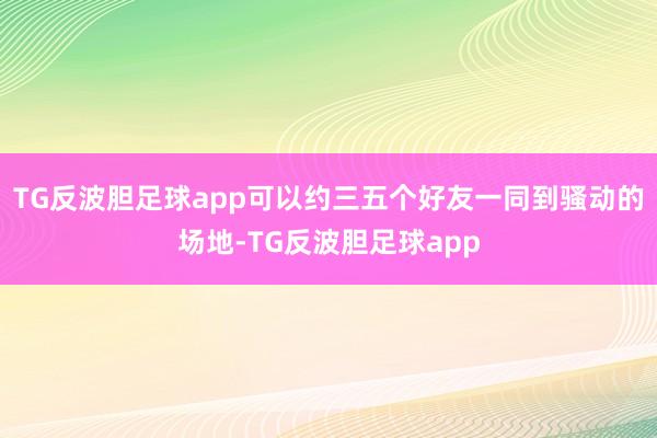 TG反波胆足球app可以约三五个好友一同到骚动的场地-TG反波胆足球app