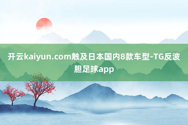 开云kaiyun.com触及日本国内8款车型-TG反波胆足球app