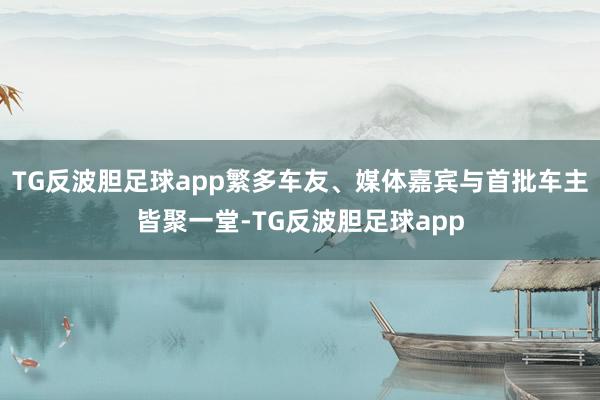TG反波胆足球app繁多车友、媒体嘉宾与首批车主皆聚一堂-TG反波胆足球app