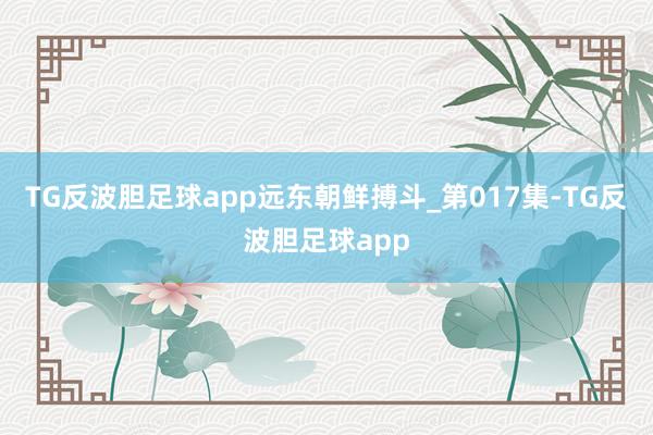 TG反波胆足球app远东朝鲜搏斗_第017集-TG反波胆足球app